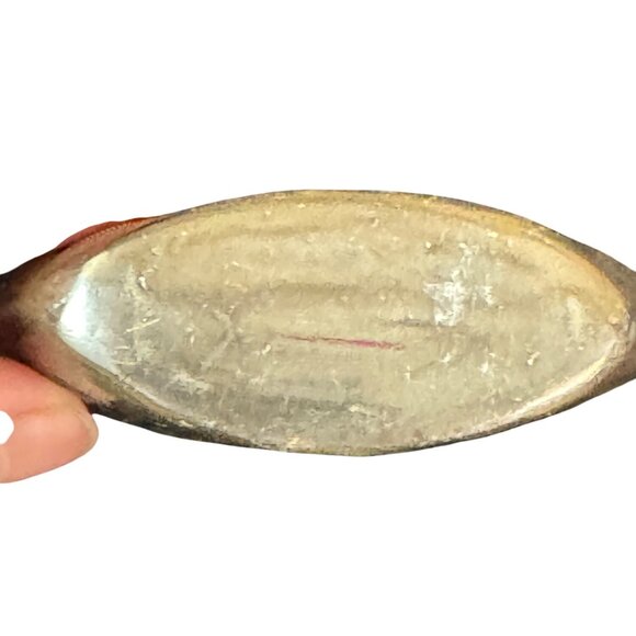 Black Clay Pottery Vase With Floral Design - Picture 5 of 6